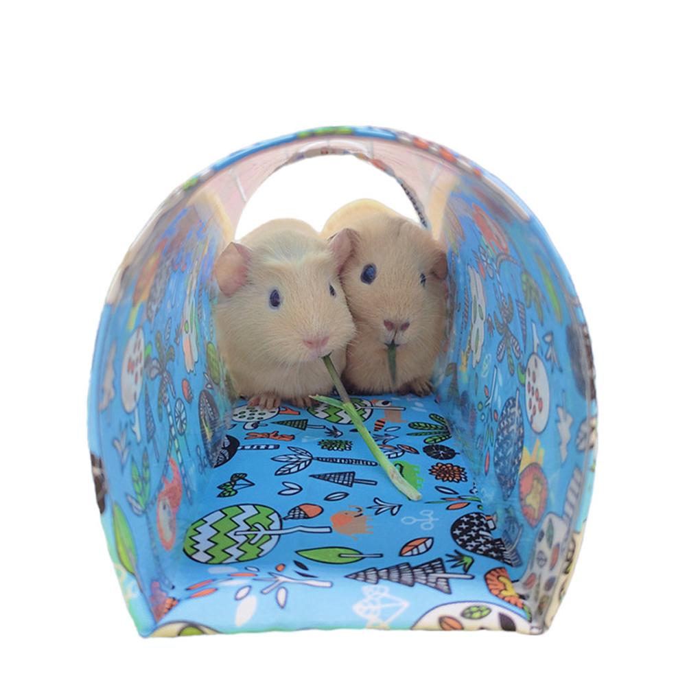 Hamster Play Tubes Forest Pattern Hideout Tunnel Toy Pet Supplies For Guinea Pig Rabbit Hedgehogs Chinchillas