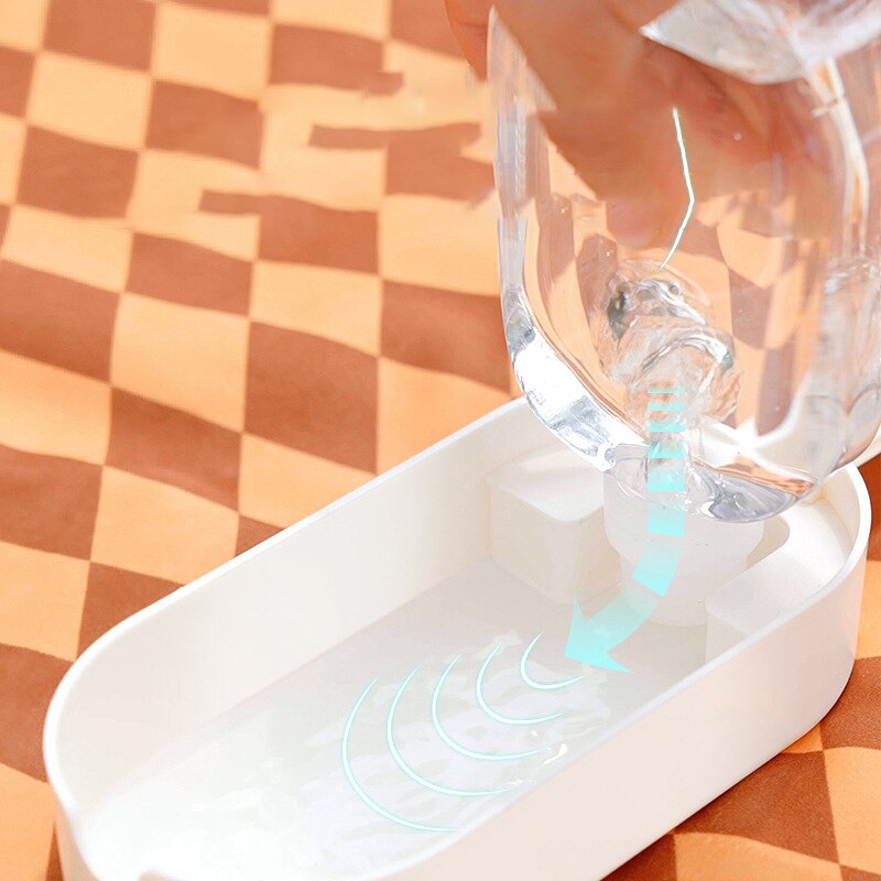 Hoopet Dog Water Bottle for Small Large Dogs Outdoor Walking Puppy Cat Drinking Bowl Tumbler Portable Bottle Supplies
