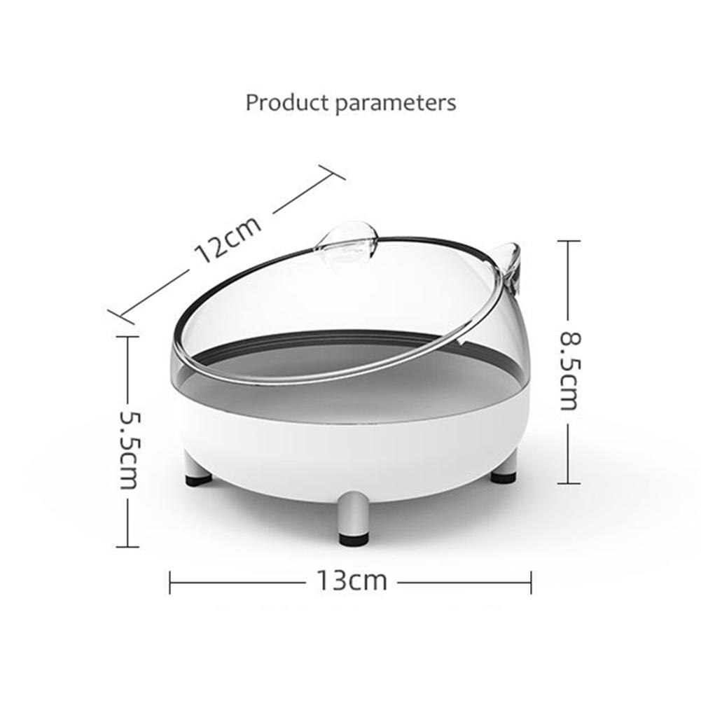 Cat Food Bowl Multipurpose Anti Slip Detachable Design Pet Feeder Water Dispenser Container Pet Supplies
