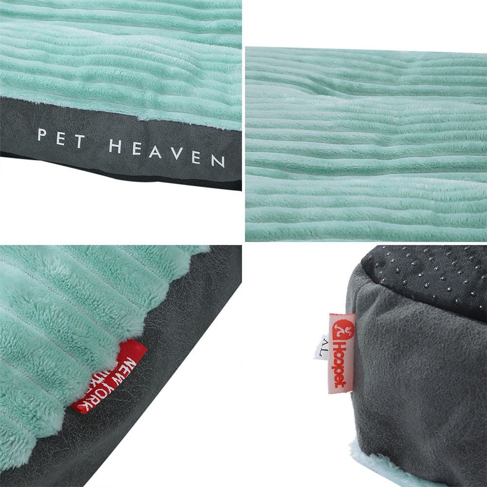 HOOPET Dog Mat Sleeping with Winter Floor Mat Removable And Washable Pet Four Seasons Universal Kennel Winter Large Dog