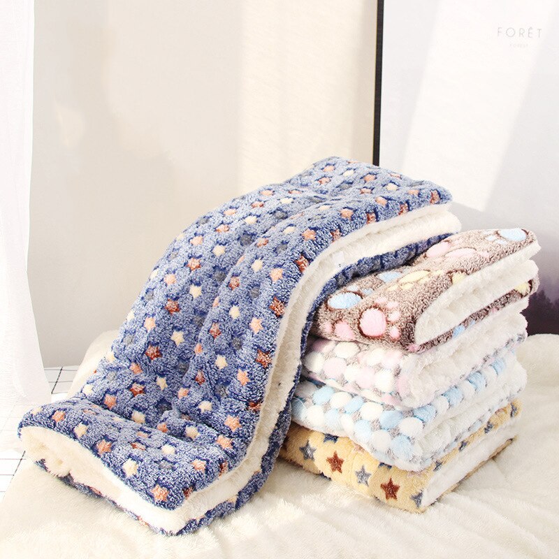 Dog Blanket Bed Cover For Pets Small Large Medium Dogs Puppies Floor Mat Soft Sherpa Fleece Pet Blanket Throw For Sofa Couch
