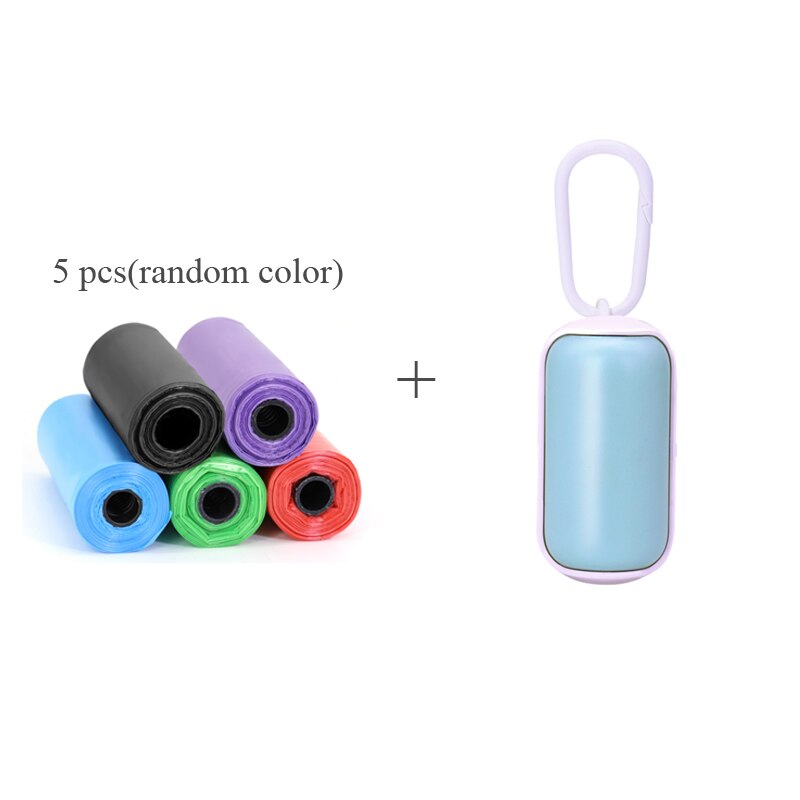 Pet Dog Poop Waste Bag Portable Puppy Kitten Garbage Bags Dispenser Dog Supplier Outdoor Garbage Bag for Dogs Cats Pet Products