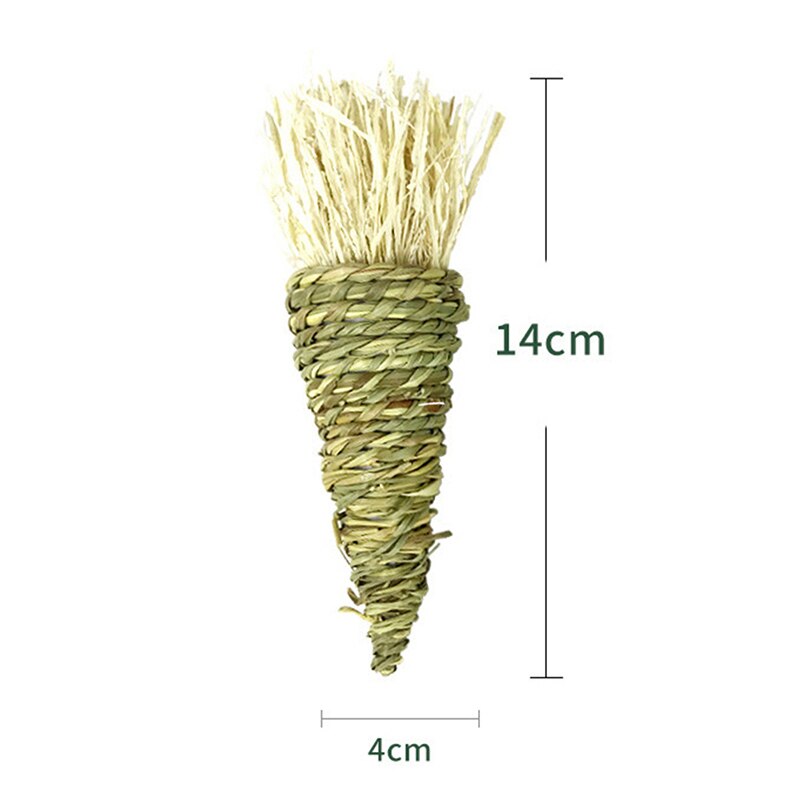 Rabbit Chew Toy Guinea Pigs Chew Treat Play Molar Toy Cage Entertainment Accessories For Bunny Hamsters Rat Chinchilla Gerbils