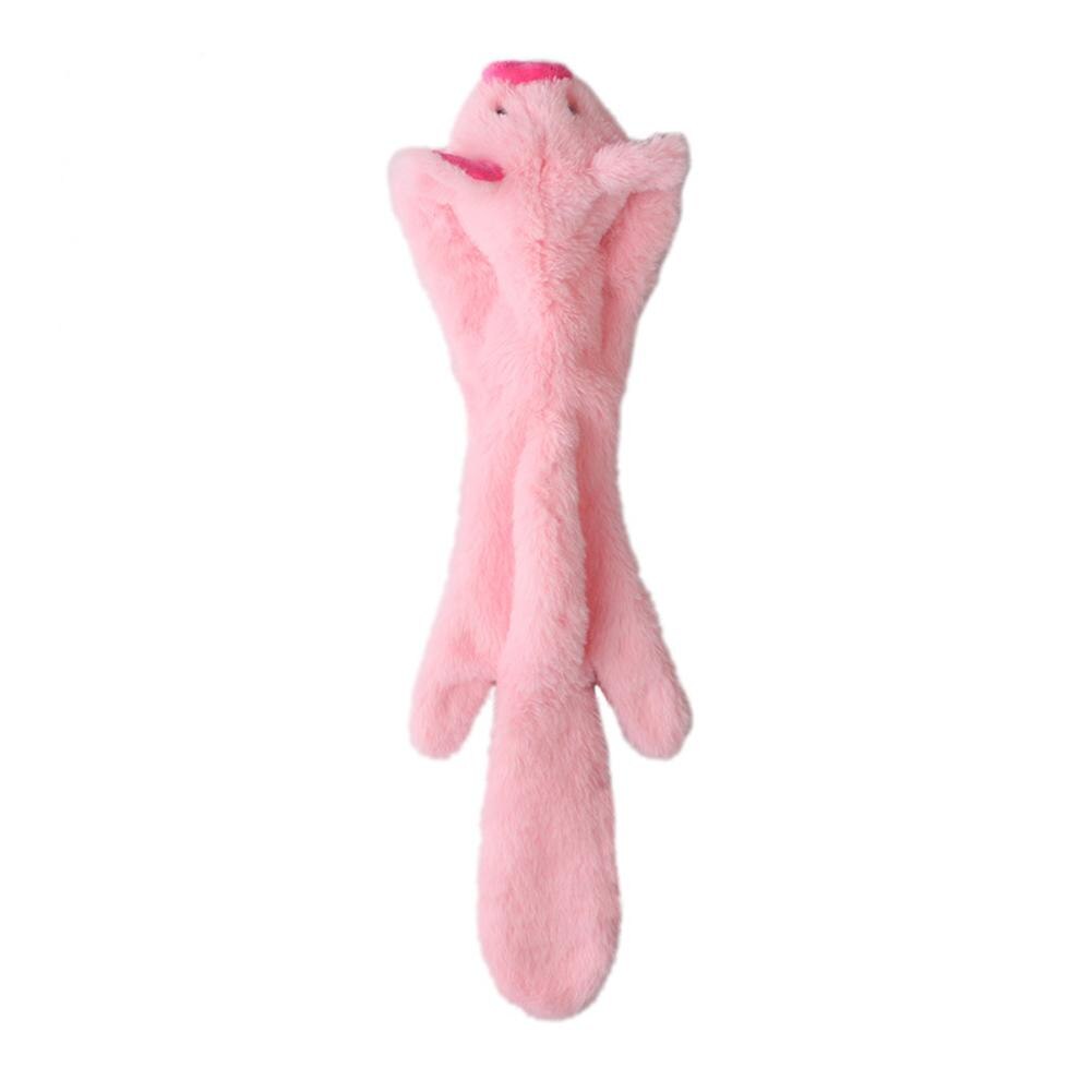 Pet Dog Plush Toys Pig Elephant Shape Boredom-resistant Bite-resistant Stuffed Squeaking Toys