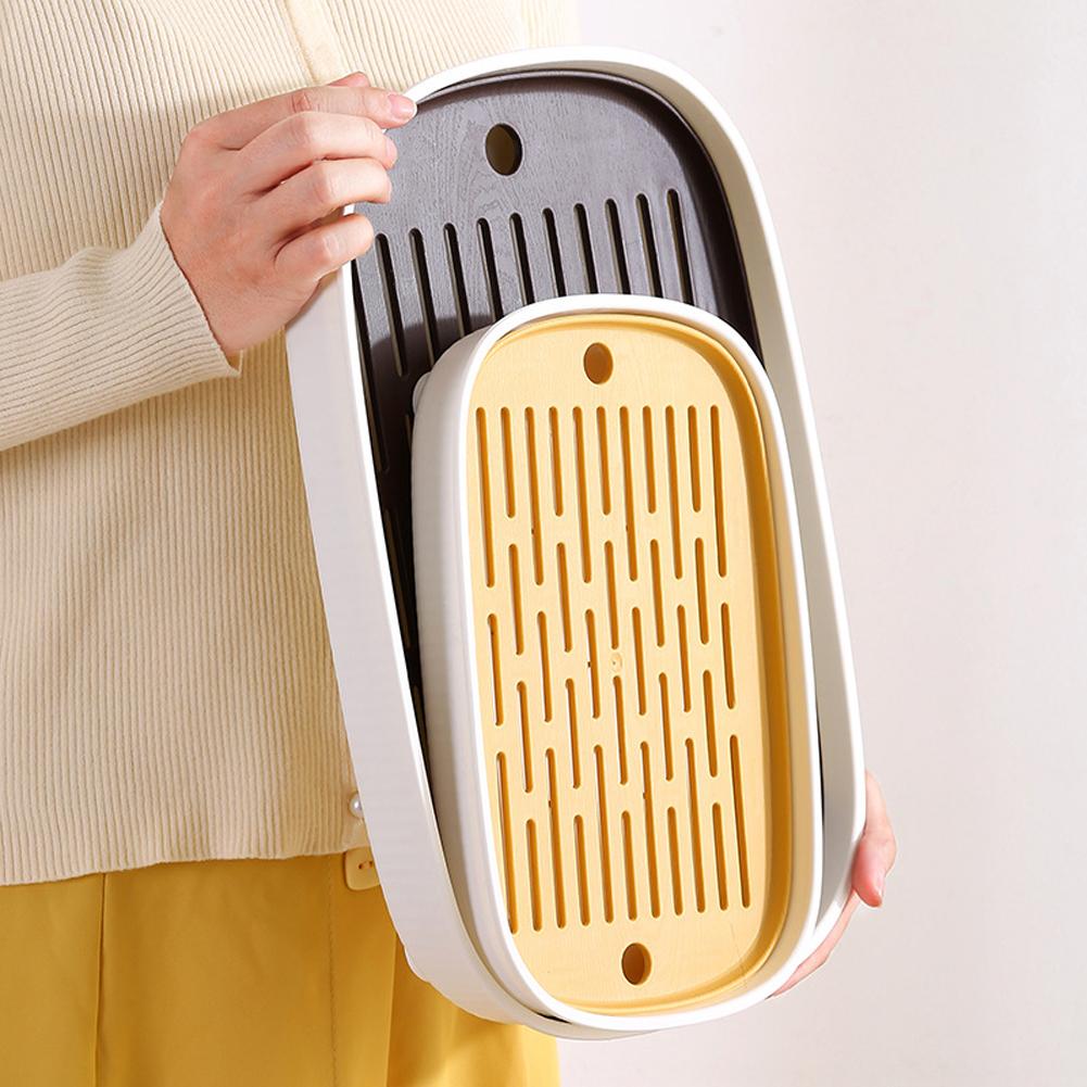 Double-layer Toilet Anti-overturning Litter Box Trainer Pet Cleaning Supplies For Hamster Rabbit Chinchilla Guinea Pig