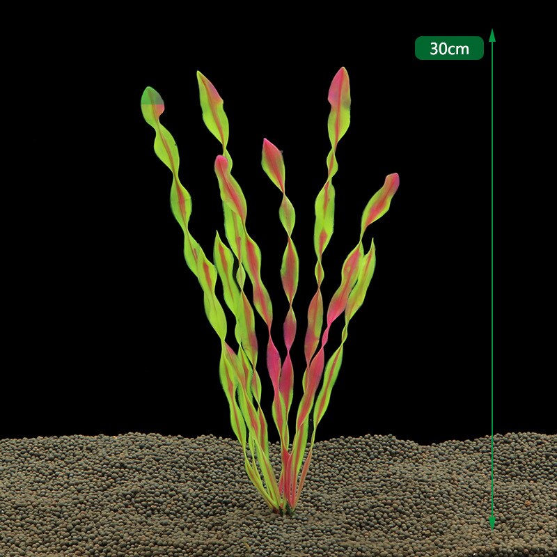 Artificial Seaweed Water Plants for Aquarium Plastic Fish Tank Plant Water Weeds Ornament Grass Viewing Decorations Accessories