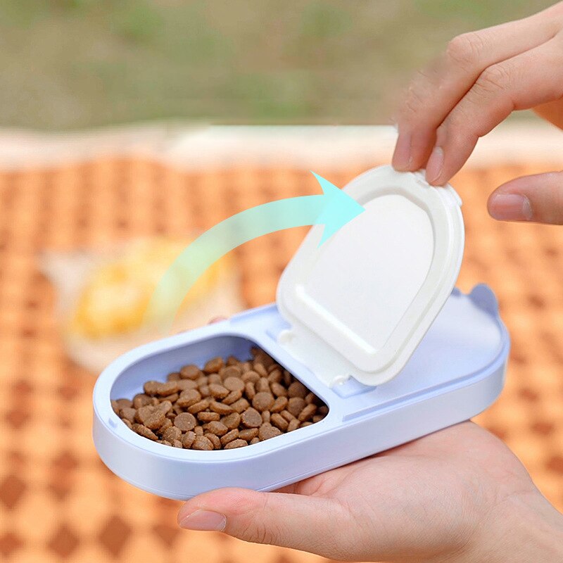 Hoopet Dog Water Bottle for Small Large Dogs Outdoor Walking Puppy Cat Drinking Bowl Tumbler Portable Bottle Supplies