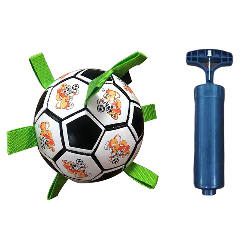Pet Dog Football Toys Multi-functional Bite-resistant Dog Outdoor Interactive Training Toys Chew Toy