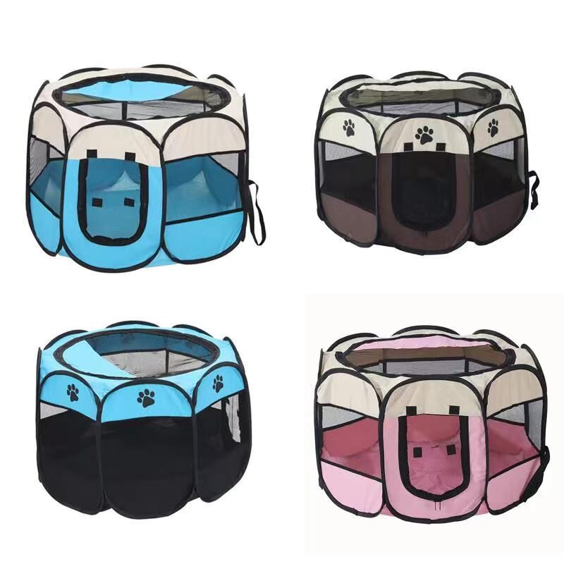 HOOPET Cat Delivery Room Detachable Summer Pet Tent Outdoor Dog Bed Folding Dog Fance Cat Nest Dog Enclosure Cage for Cats Dogs