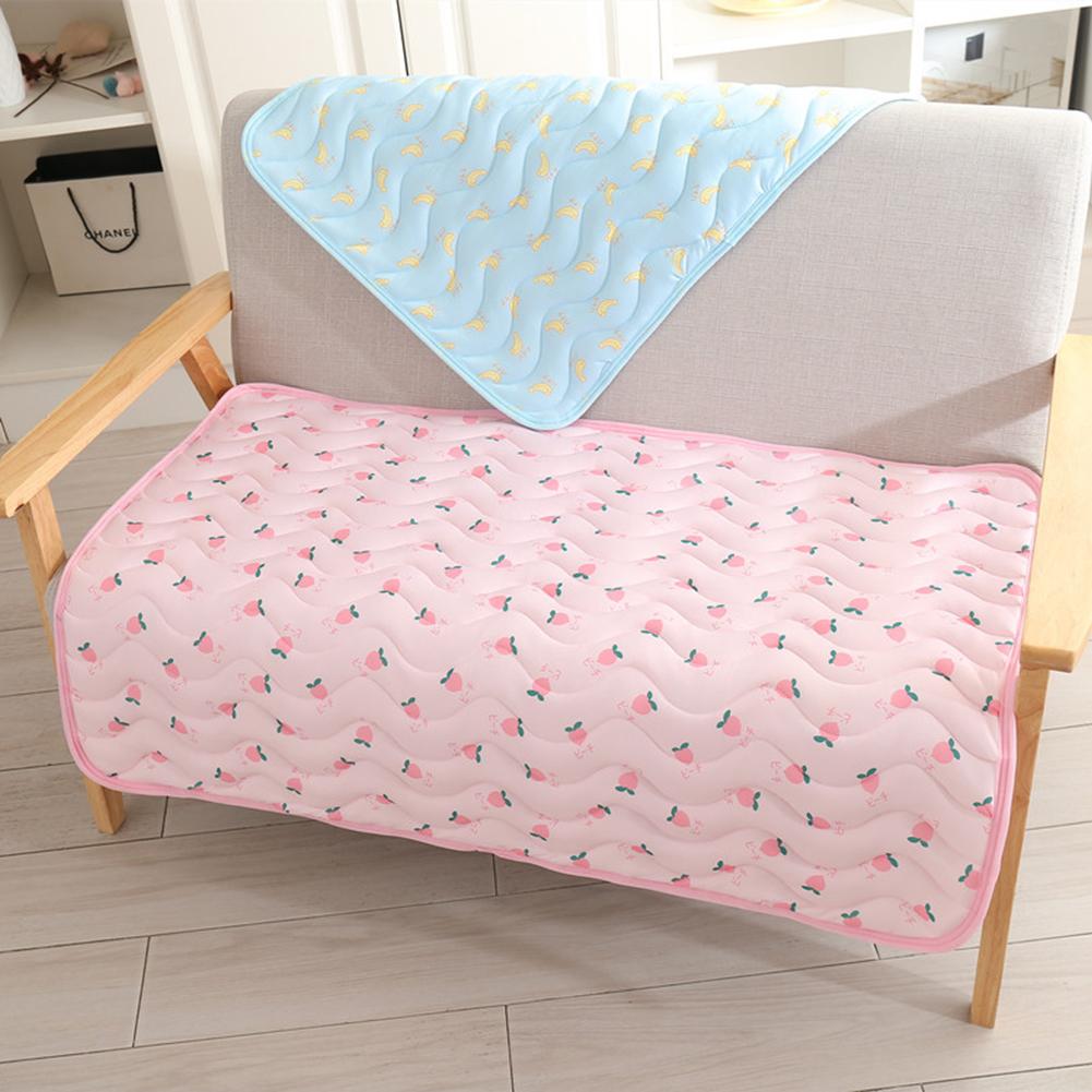 Pet Cooling Mat Ice Pad Comfortable Breathable Ice Silk Seat Cushion Pet Summer Supplies For Dogs Cats