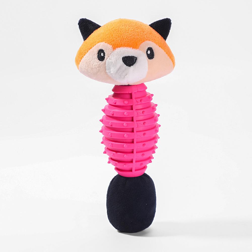 Pet Dog Plush Toys With Tail Bite-resistant Sounding Paper Interactive Toys Pet Supplies For Relieve Boredom