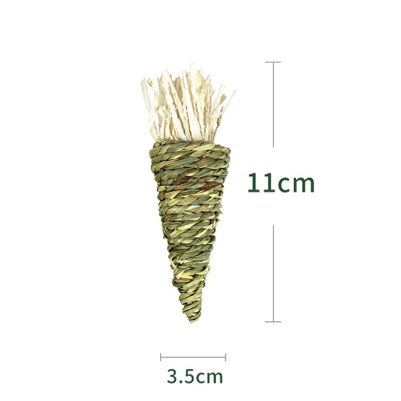 Rabbit Chew Toy Guinea Pigs Chew Treat Play Molar Toy Cage Entertainment Accessories For Bunny Hamsters Rat Chinchilla Gerbils
