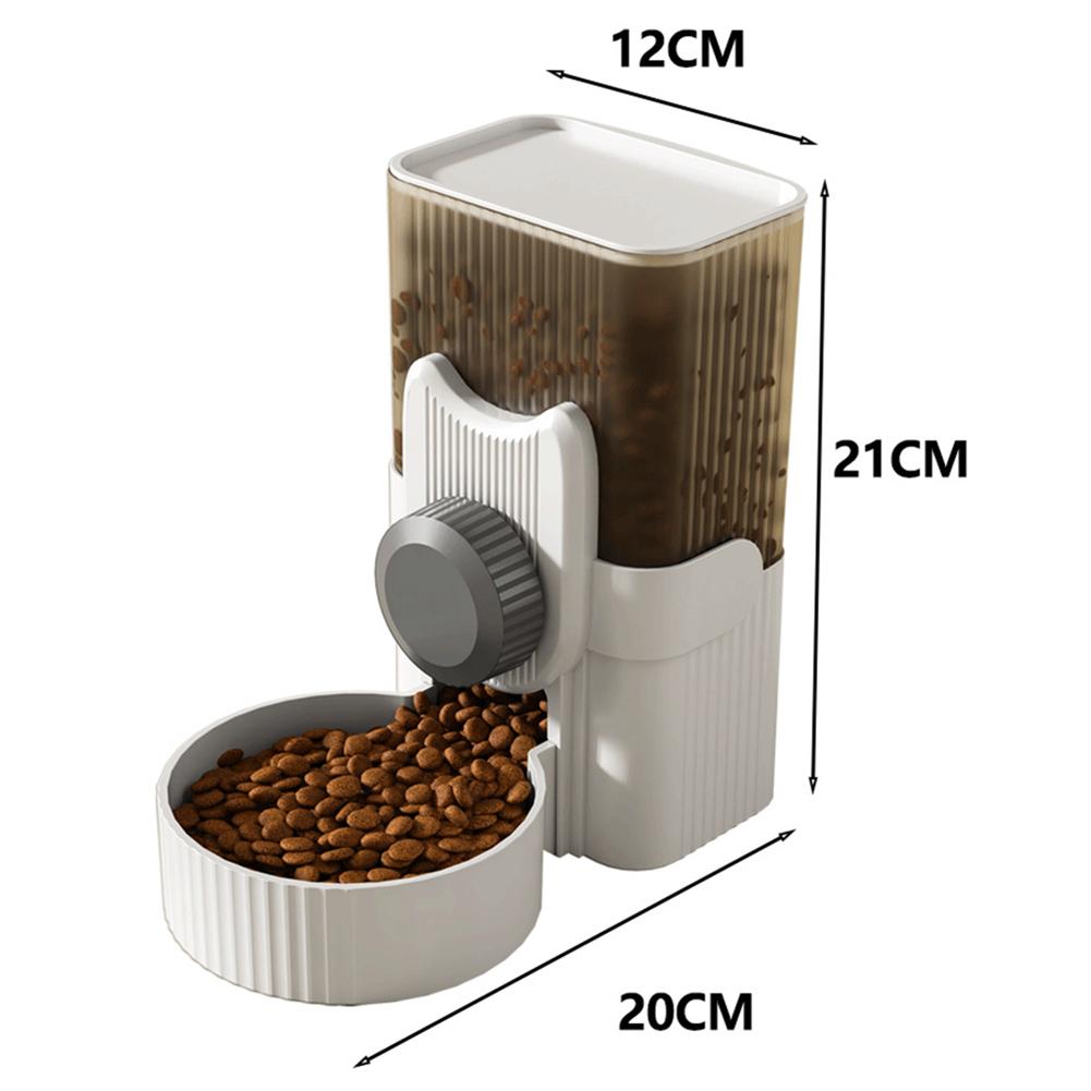 Pet Cats Dogs Hanging Water Dispenser Automatical Drinking Fountain Feeder Food Container Pet Cage Accessories