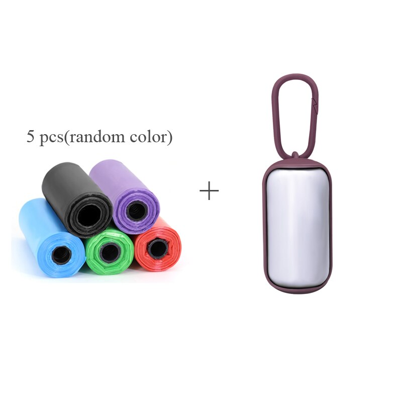 Pet Dog Poop Waste Bag Portable Puppy Kitten Garbage Bags Dispenser Dog Supplier Outdoor Garbage Bag for Dogs Cats Pet Products