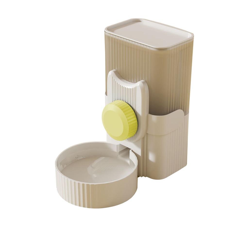 Pet Cats Dogs Hanging Water Dispenser Automatical Drinking Fountain Feeder Food Container Pet Cage Accessories