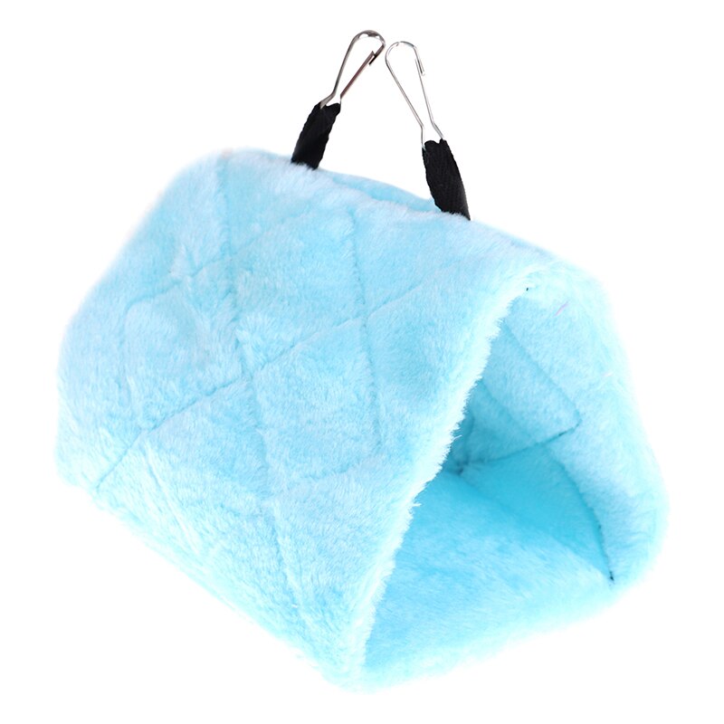 Winter Warm Bird Nest Parrot Budgerigar Flannel Cotton Nest For Hammock Cage Hut Tent Bed Hanging Cave Small Pets Bird Supplies