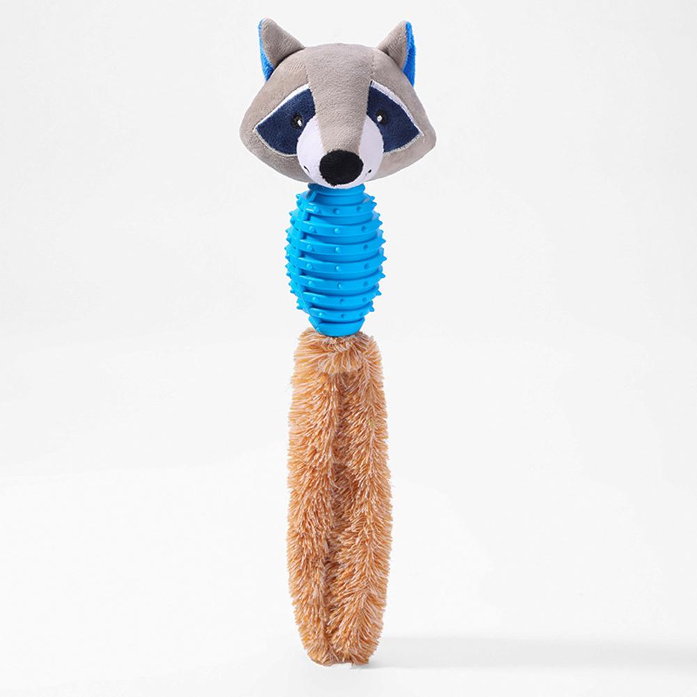Pet Dog Plush Toys With Tail Bite-resistant Sounding Paper Interactive Toys Pet Supplies For Relieve Boredom
