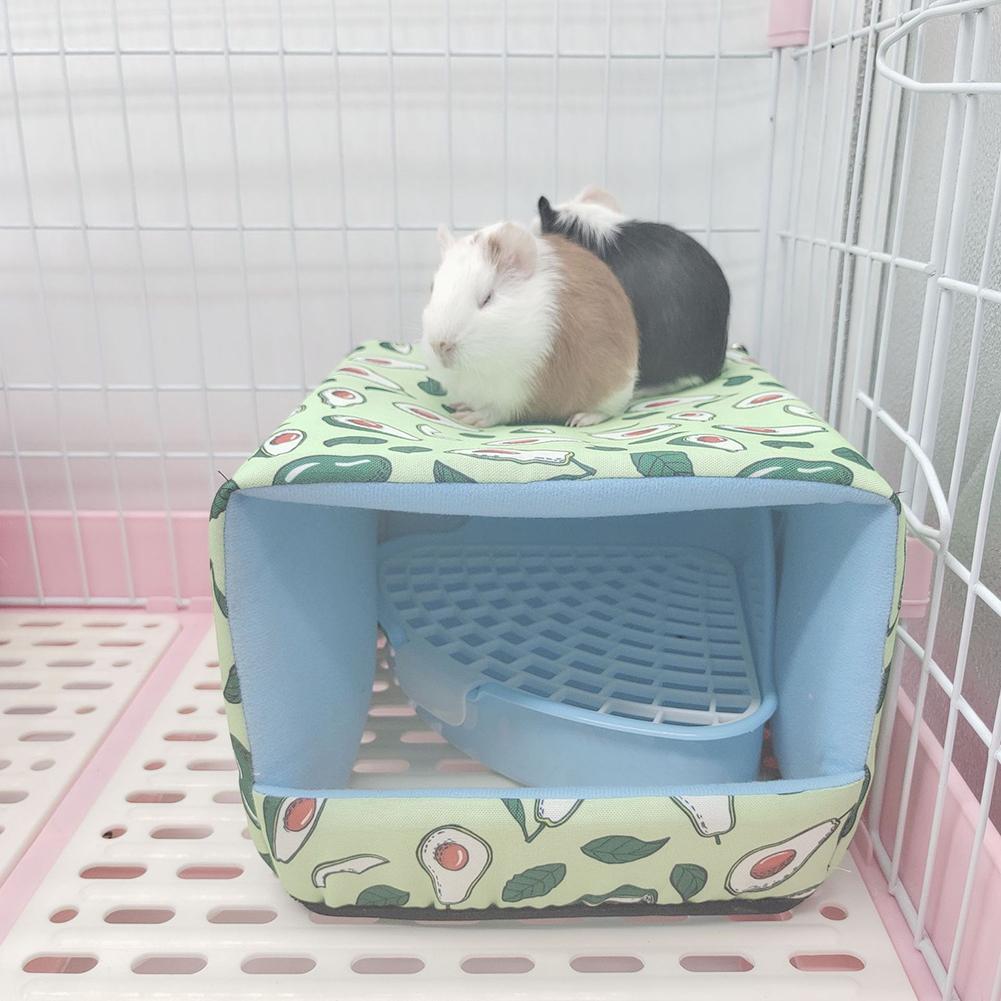 Pet Bottomless Cotton Nest Small Pet Hidden House Shelter Sleeping Bed For Rabbit Hedgehog Guinea Pig