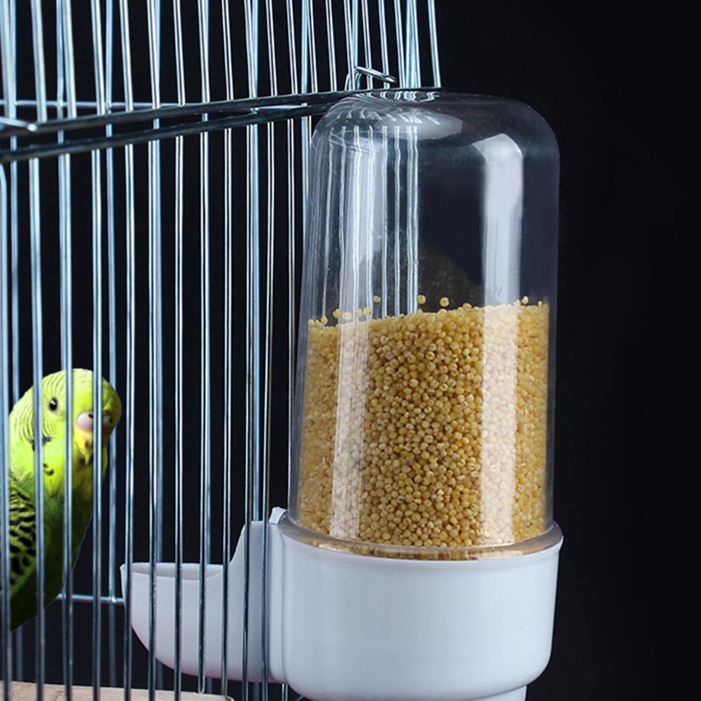200ml Bird Feeder Large Capacity Spill-proof Water Dispenser Automatic Feeder Bowls Cage Accessories