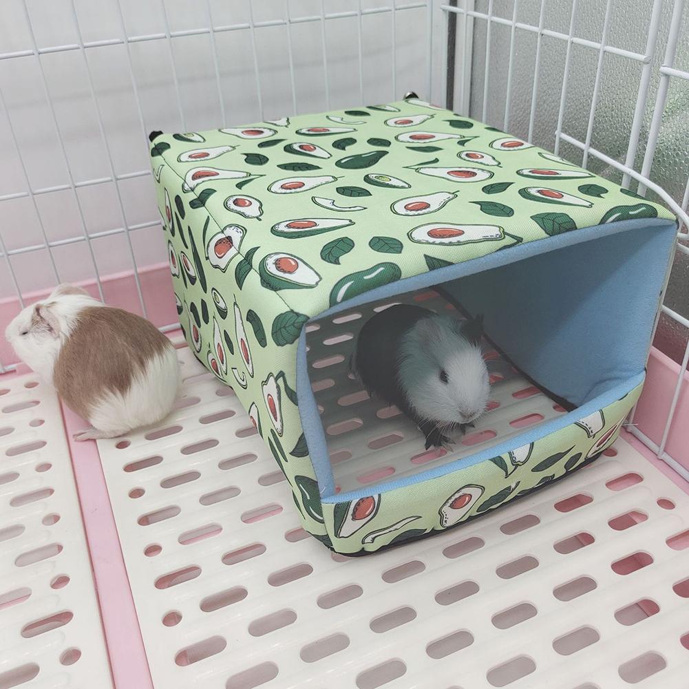 Pet Bottomless Cotton Nest Small Pet Hidden House Shelter Sleeping Bed For Rabbit Hedgehog Guinea Pig