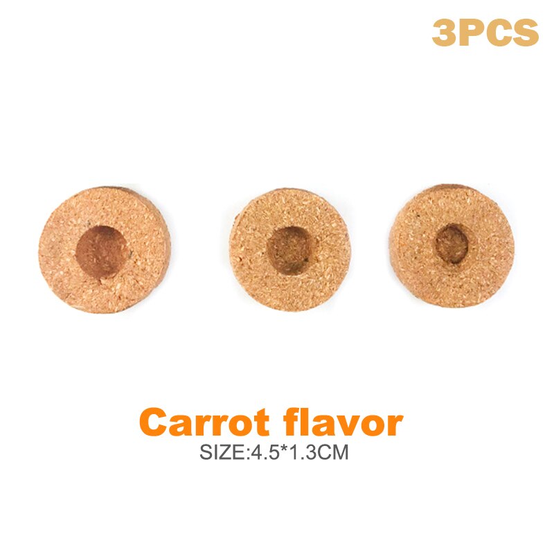 3pcs Carrot Grass Cake Bunny Chew Toys Teeth Grinding Toy Rabbit Treats Clean Teeth For Rabbits Hamsters Chinchilla Guinea Pigs