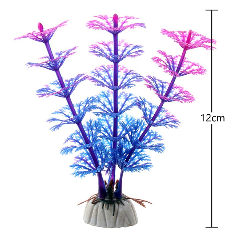 Artificial Seaweed Water Plants for Aquarium Plastic Fish Tank Plant Water Weeds Ornament Grass Viewing Decorations Accessories
