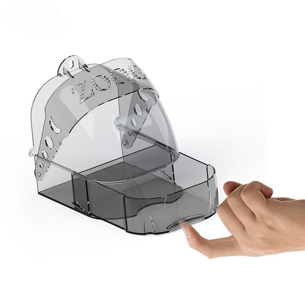 Parrot Shower Large Bathroom Bird Cage Supplies Multi-purpose Bath Room Bather Feeding Box Bird Bath Tub
