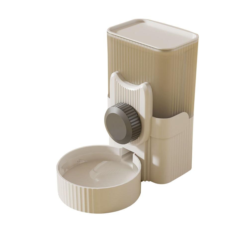 Pet Cats Dogs Hanging Water Dispenser Automatical Drinking Fountain Feeder Food Container Pet Cage Accessories