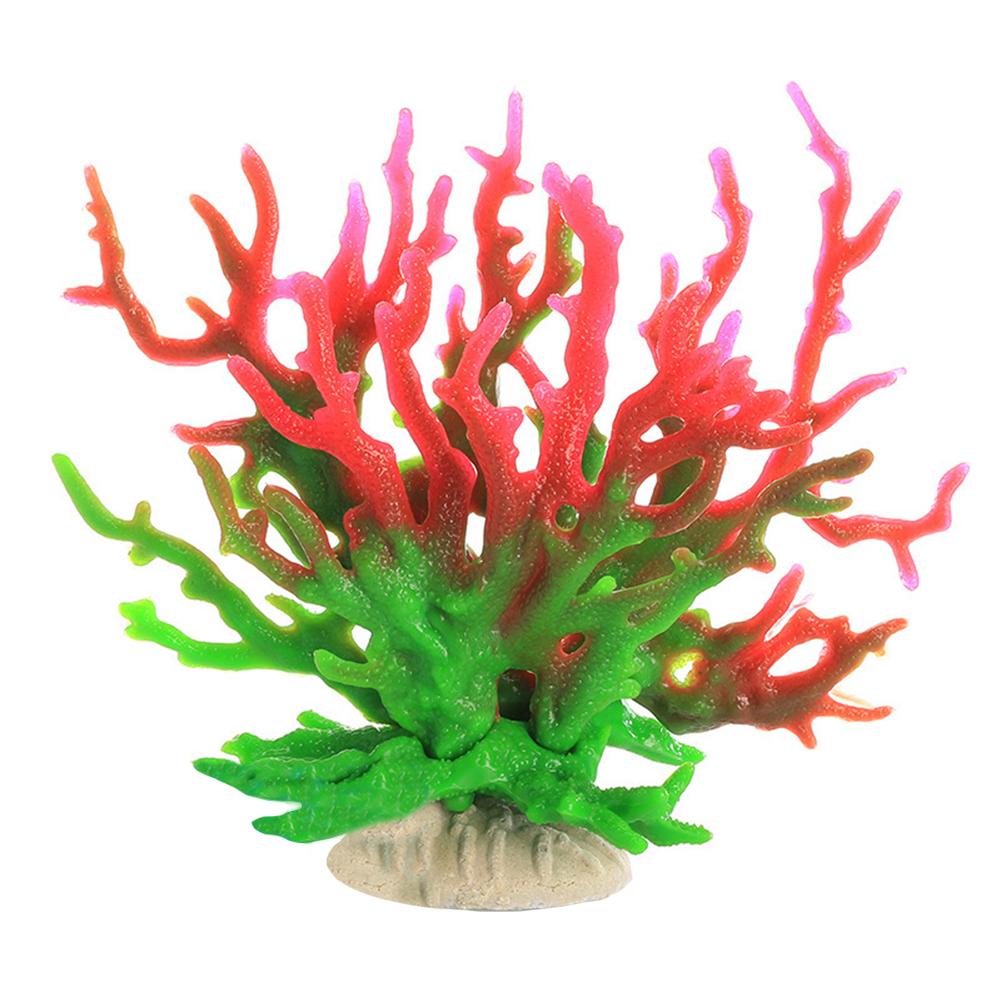Fake Coral Multi-purpose Pollution-free Simulation Beautiful Water Grass Fish Tank Aquarium Decoration
