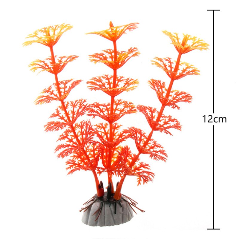 Artificial Seaweed Water Plants for Aquarium Plastic Fish Tank Plant Water Weeds Ornament Grass Viewing Decorations Accessories