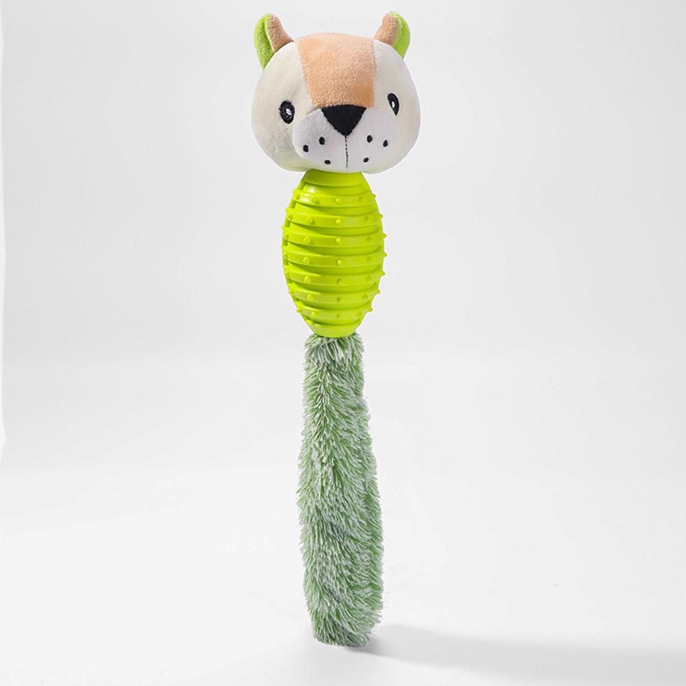 Pet Dog Plush Toys With Tail Bite-resistant Sounding Paper Interactive Toys Pet Supplies For Relieve Boredom