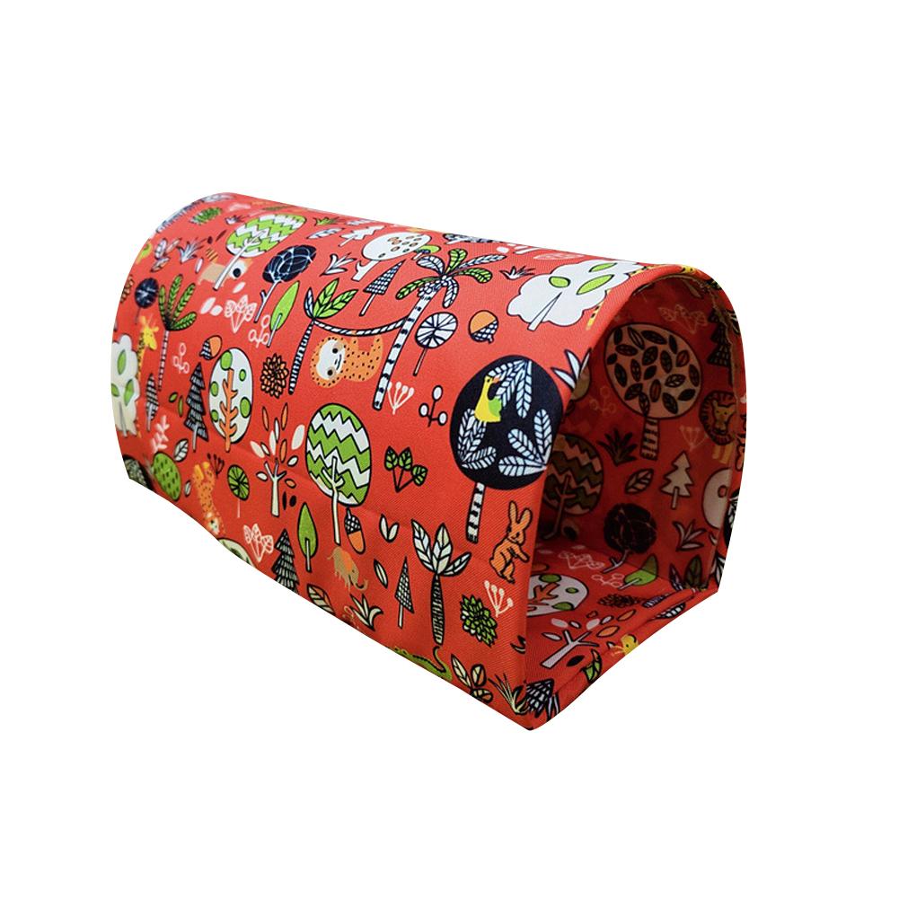 Hamster Play Tubes Forest Pattern Hideout Tunnel Toy Pet Supplies For Guinea Pig Rabbit Hedgehogs Chinchillas