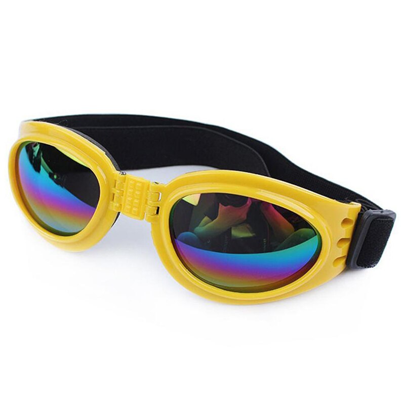1PC Foldable Dog Sunglasses Dustproof Sunscreen Anti-Uv Goggles Eye Shades Pet Glasses for Puppy Dog Supplies Accessories