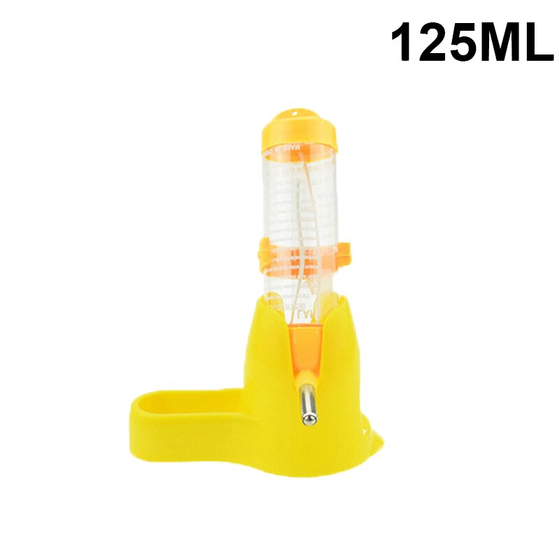 Hamster Water Bottle Small Pet Automatic Drinking Bottle Food Container Base Hanging Water Feeding Dispenser For Small Animal