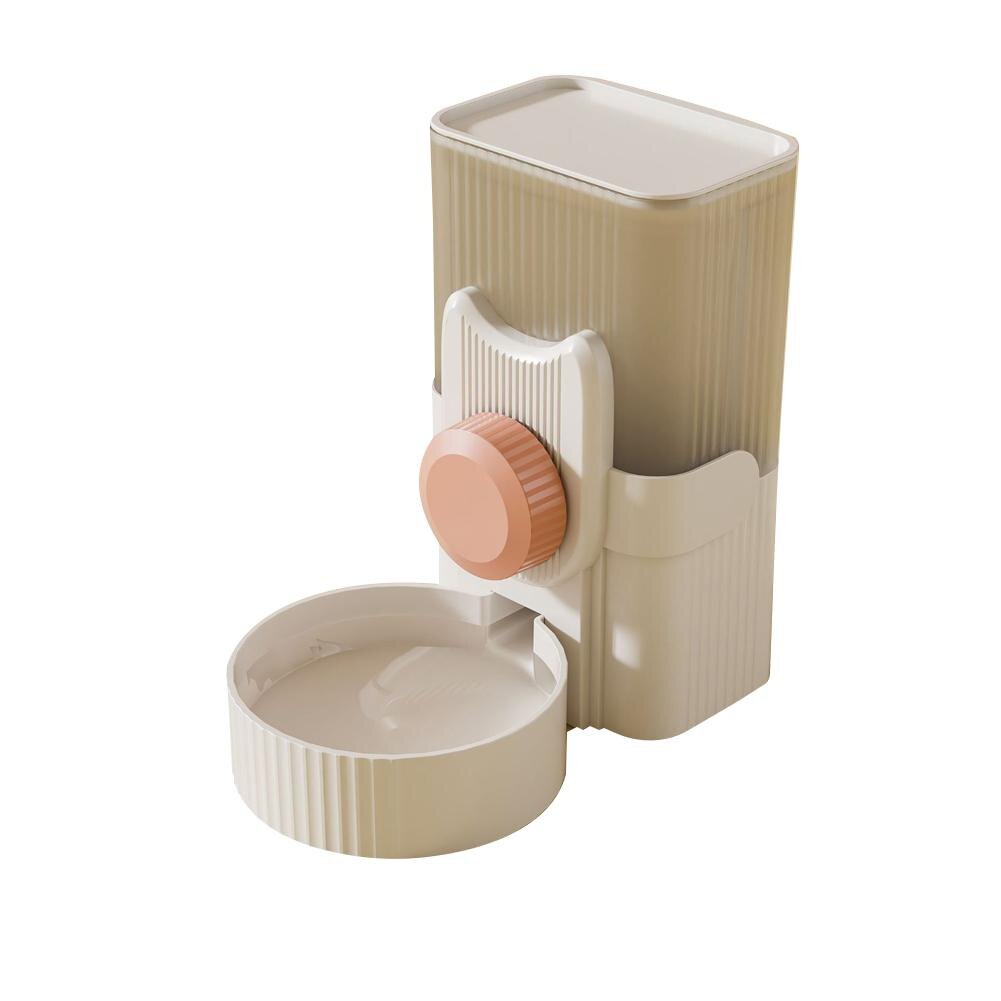 Pet Cats Dogs Hanging Water Dispenser Automatical Drinking Fountain Feeder Food Container Pet Cage Accessories