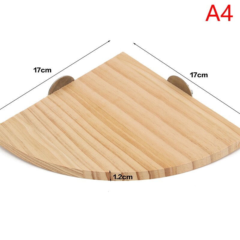 Square Pet Bird Parrot Wood Platform Stand Rack Toy Hamster Branch Perches for Bird Cage Toys 15 Sizes Pet Station Board Round