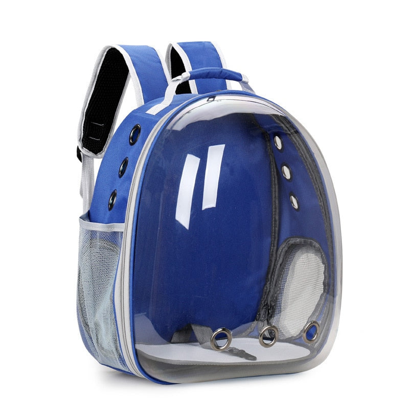 18Colors Carrier for Cat Puppy Breathable Portable Pet Bag Stroller Carrying Backpack Transparent Space Backpack Travel Products