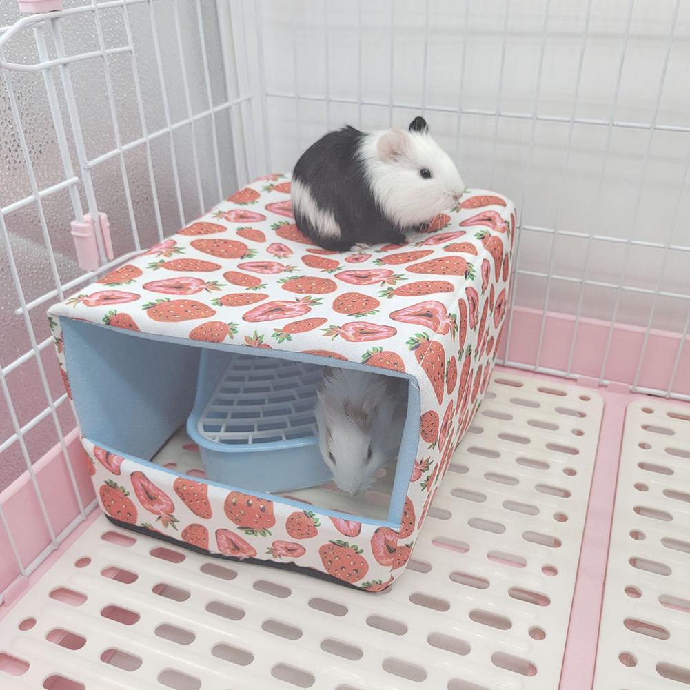 Pet Bottomless Cotton Nest Small Pet Hidden House Shelter Sleeping Bed For Rabbit Hedgehog Guinea Pig