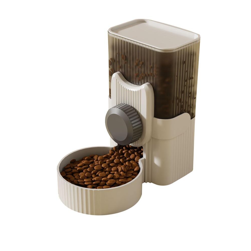 Pet Cats Dogs Hanging Water Dispenser Automatical Drinking Fountain Feeder Food Container Pet Cage Accessories