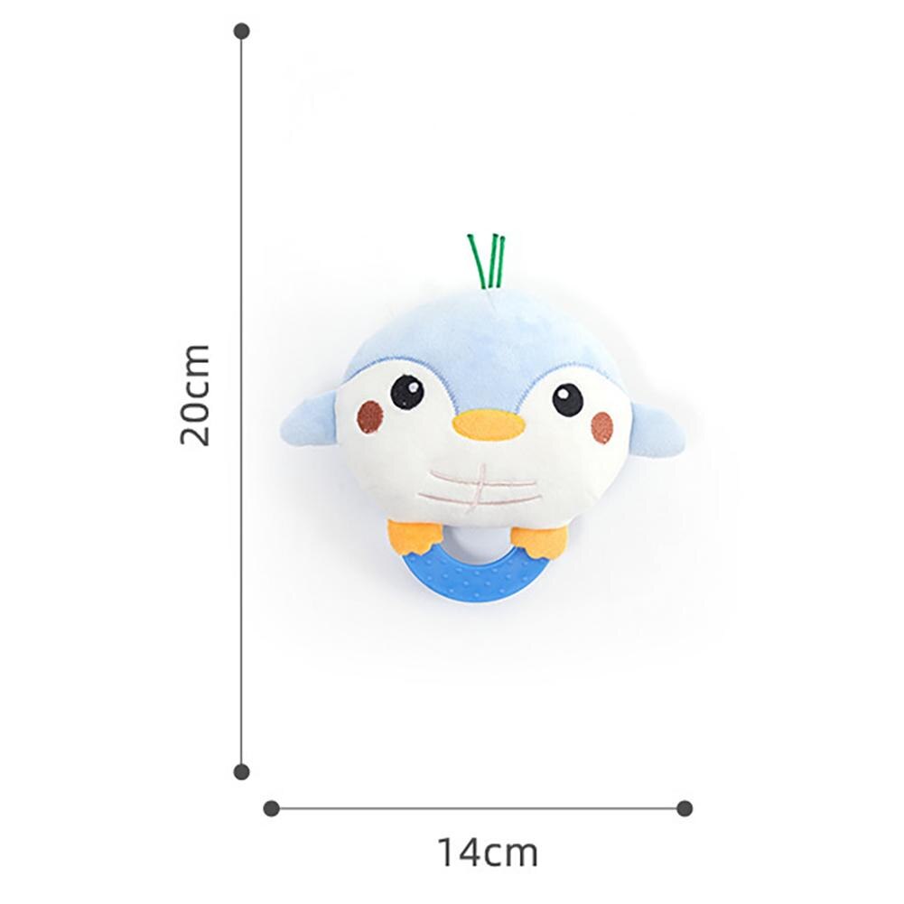 Pet Dog Cartoon Penguin Shape Plush Toy Bite-resistant Cotton Rope Pet Chew Squeak Toys Pet Products