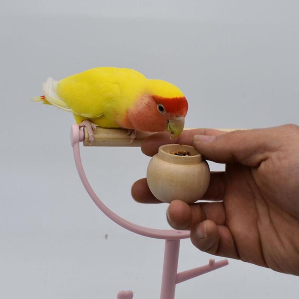Bird Perch Rest Stand Desktop Training Platform Playstand Portable Bird Cage Toys Bird Supplies