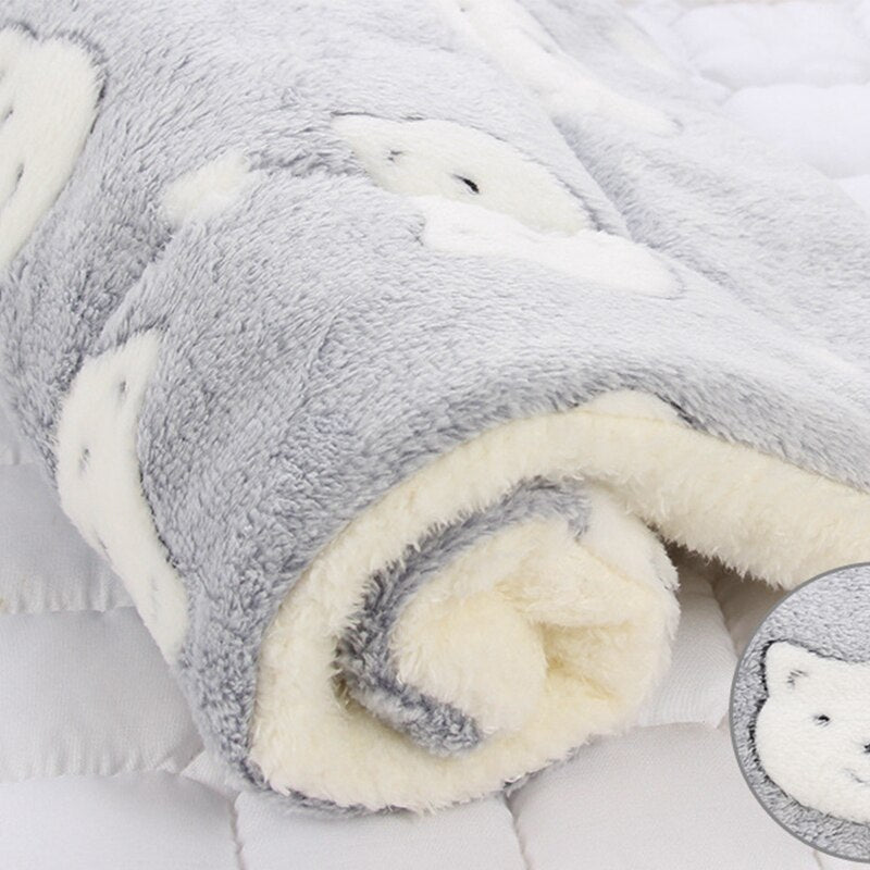 Dog Blanket Bed Cover For Pets Small Large Medium Dogs Puppies Floor Mat Soft Sherpa Fleece Pet Blanket Throw For Sofa Couch