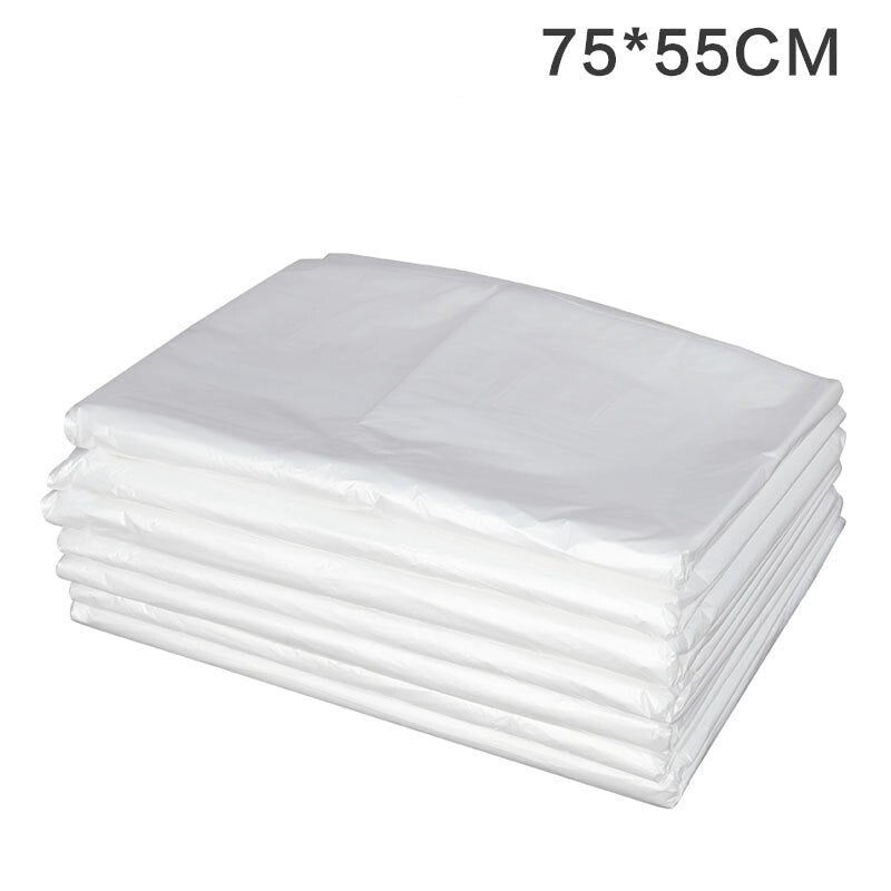 50Pcs Disposable Rabbit Cage Liner 4Size Plastic Bunny Cage Mat Film Replacement Diapers Universal Toilet Film For Small Animals