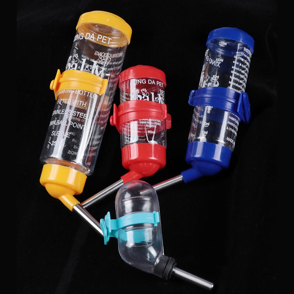 Portable Automatic Water Bottle Dispenser Leakproof Water Feeder Pet Supplies For Hamster Guinea Pig Chinchilla Rabbit