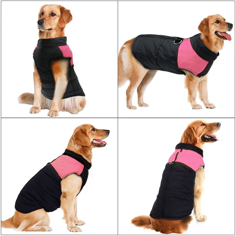 S-5XL Winter Warm Dog Clothes Waterproof Outfit Vest Winter Clothes for Pets Small Big Dogs acket Coat Padded Jacket Windproof