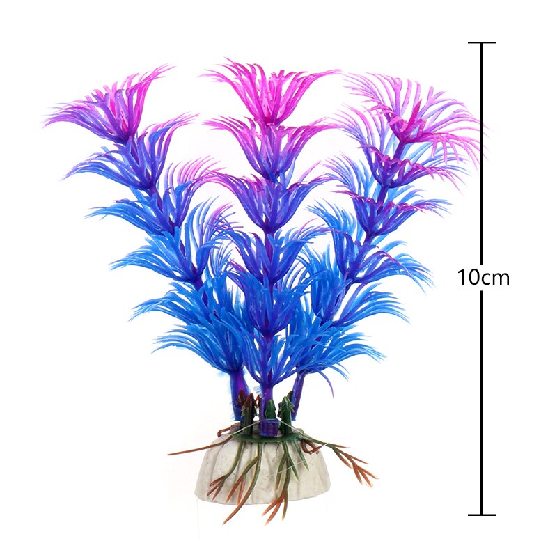 Artificial Seaweed Water Plants for Aquarium Plastic Fish Tank Plant Water Weeds Ornament Grass Viewing Decorations Accessories
