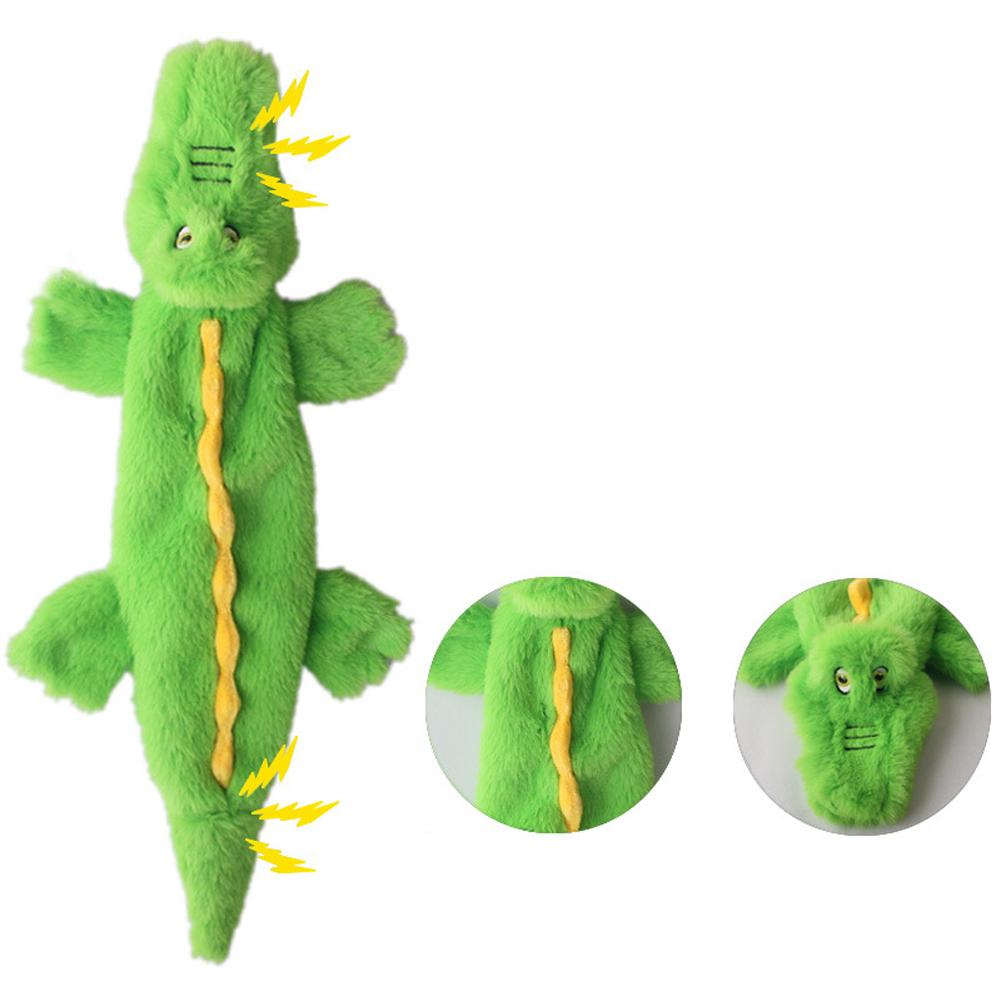 Pet Dog Plush Toys Pig Elephant Shape Boredom-resistant Bite-resistant Stuffed Squeaking Toys
