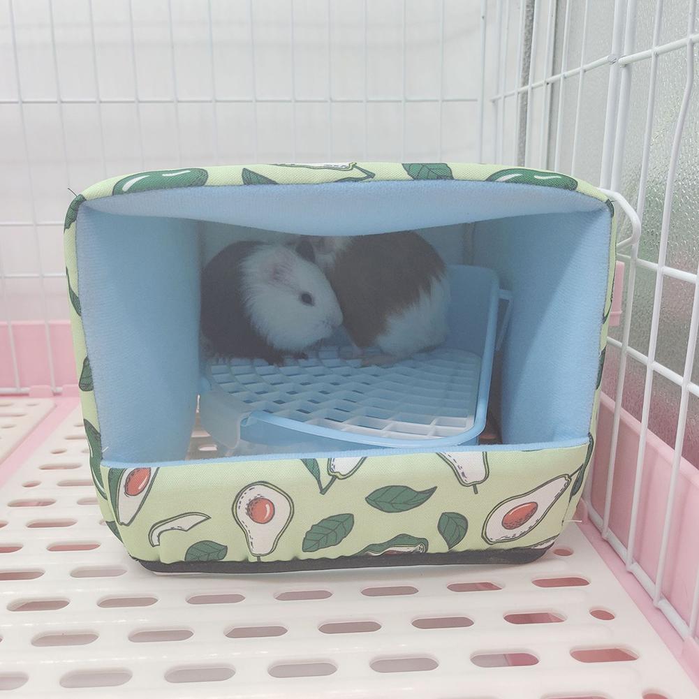 Pet Bottomless Cotton Nest Small Pet Hidden House Shelter Sleeping Bed For Rabbit Hedgehog Guinea Pig