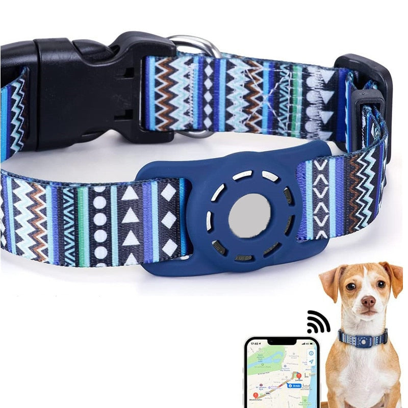 Adjustable Case For Apple Air Tag Dog Collar Holder Protective Airtag Holder Case for Pets Dog Cat Collar GPS Trackers Holder