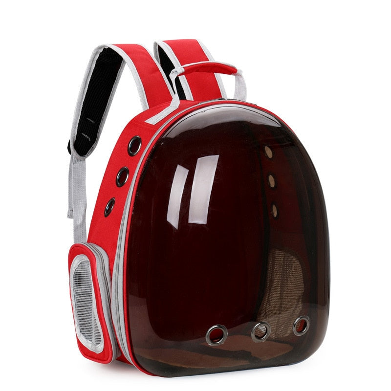 18Colors Carrier for Cat Puppy Breathable Portable Pet Bag Stroller Carrying Backpack Transparent Space Backpack Travel Products